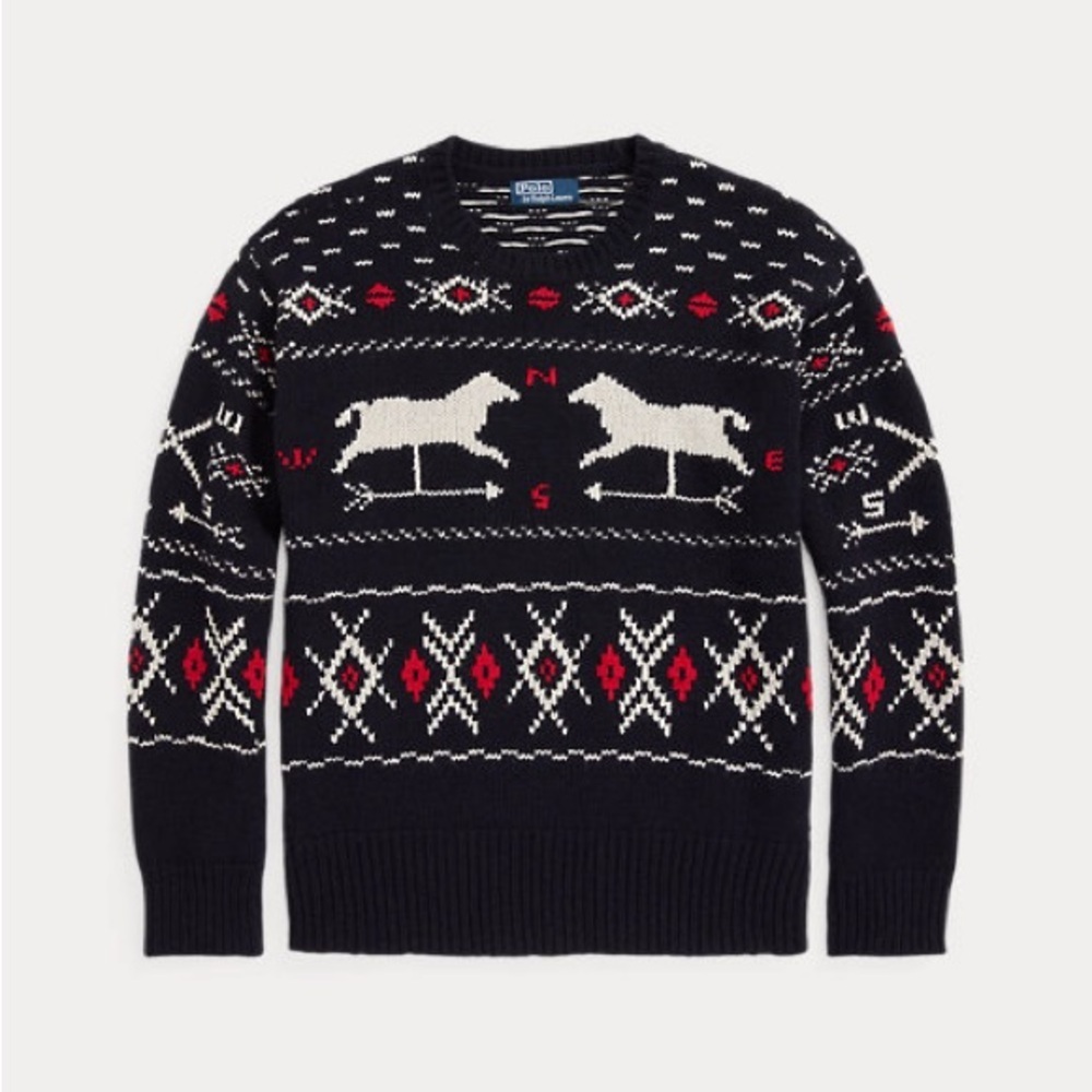 Polo Ralph Lauren Weather Vane Wool-Silk Sweater - Picture 3 of 7